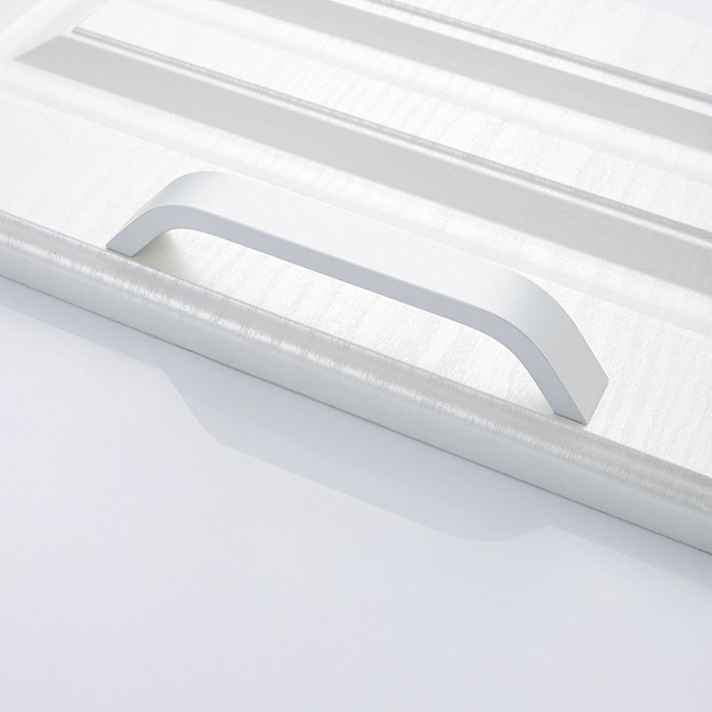 Comforsyco Curved Aluminum Alloy Cabinet Pulls and Drawer Handles