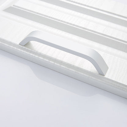 Comforsyco Curved Aluminum Alloy Cabinet Pulls and Drawer Handles