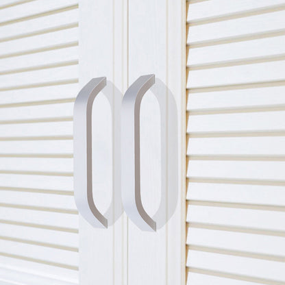 Comforsyco Curved Aluminum Alloy Cabinet Pulls and Drawer Handles
