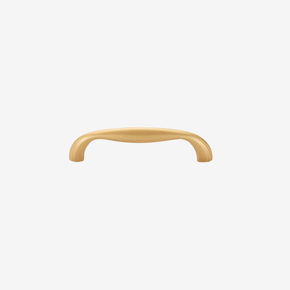 Comforsyco Curved Cabinet Pull Handles and Matching Round Knobs