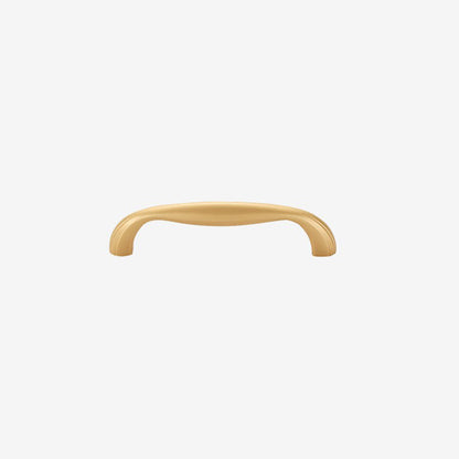 Comforsyco Curved Cabinet Pull Handles and Matching Round Knobs