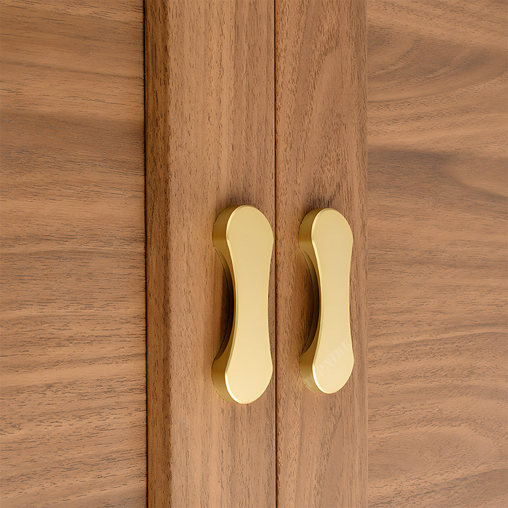 Comforsyco Curved Self-Adhesive Cabinet Pulls and Drawer Handles