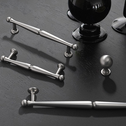 Comforsyco European Round Bar Cabinet Pulls and Knobs