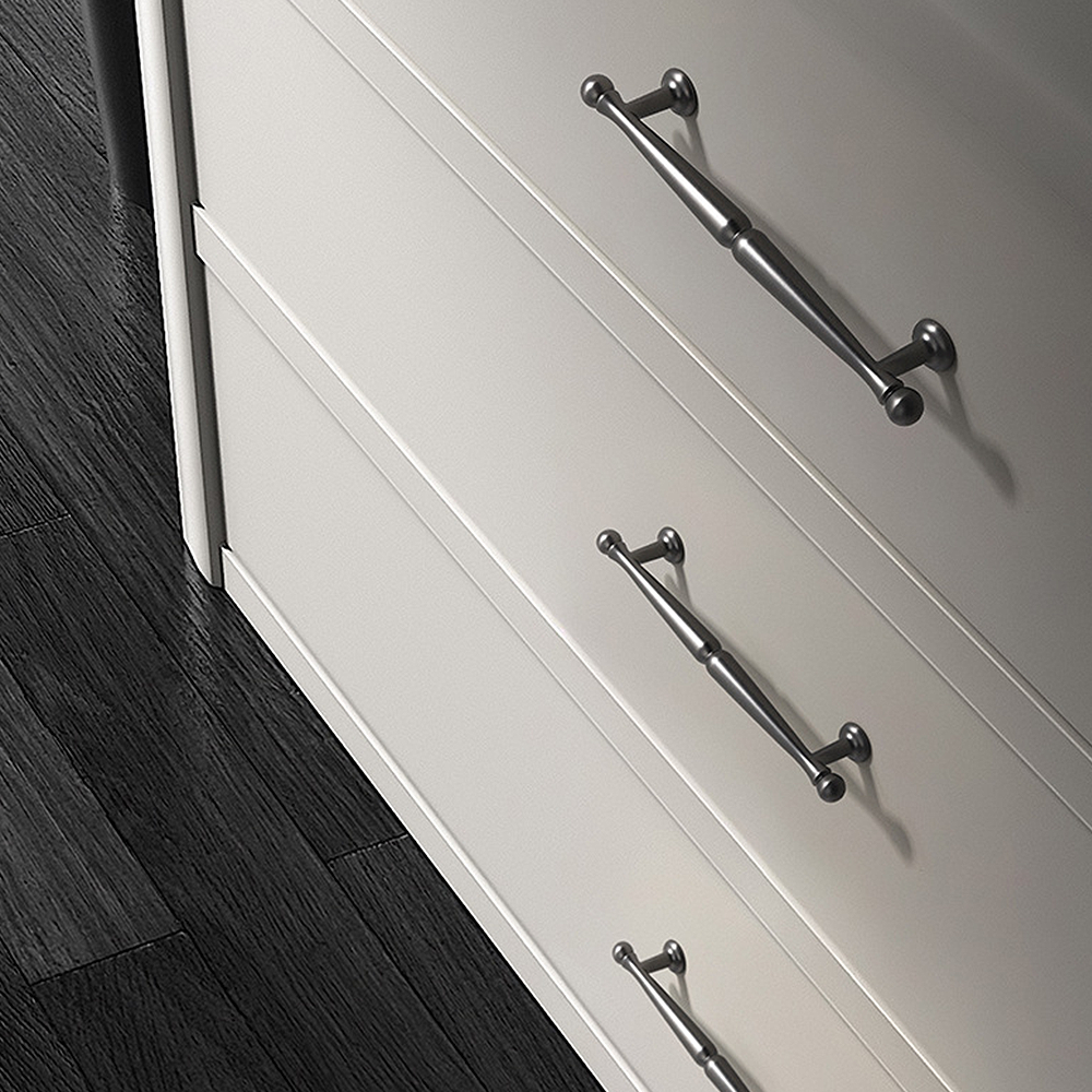 Comforsyco European Round Bar Cabinet Pulls and Knobs