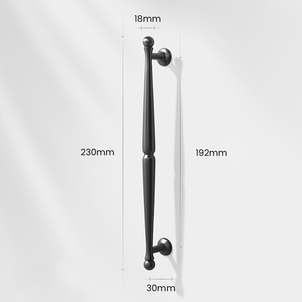 Comforsyco European Round Bar Cabinet Pulls and Knobs