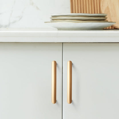 Comforsyco European Round Bar Zinc Alloy Cabinet Pulls