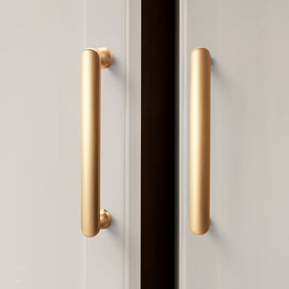 Comforsyco European Round Bar Zinc Alloy Cabinet Pulls