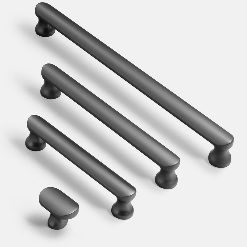 Comforsyco European Round Bar Zinc Alloy Cabinet Pulls