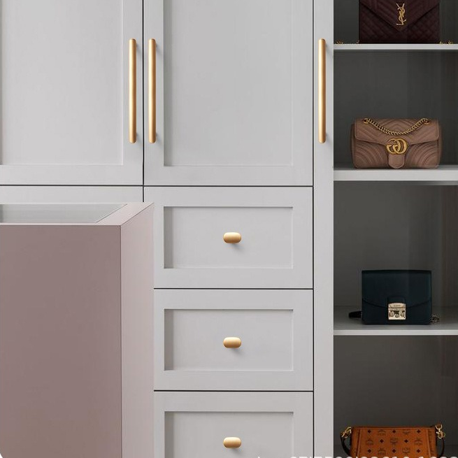 Comforsyco European Round Bar Zinc Alloy Cabinet Pulls