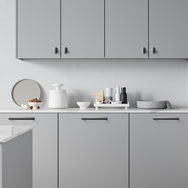 Comforsyco European Round Bar Zinc Alloy Cabinet Pulls