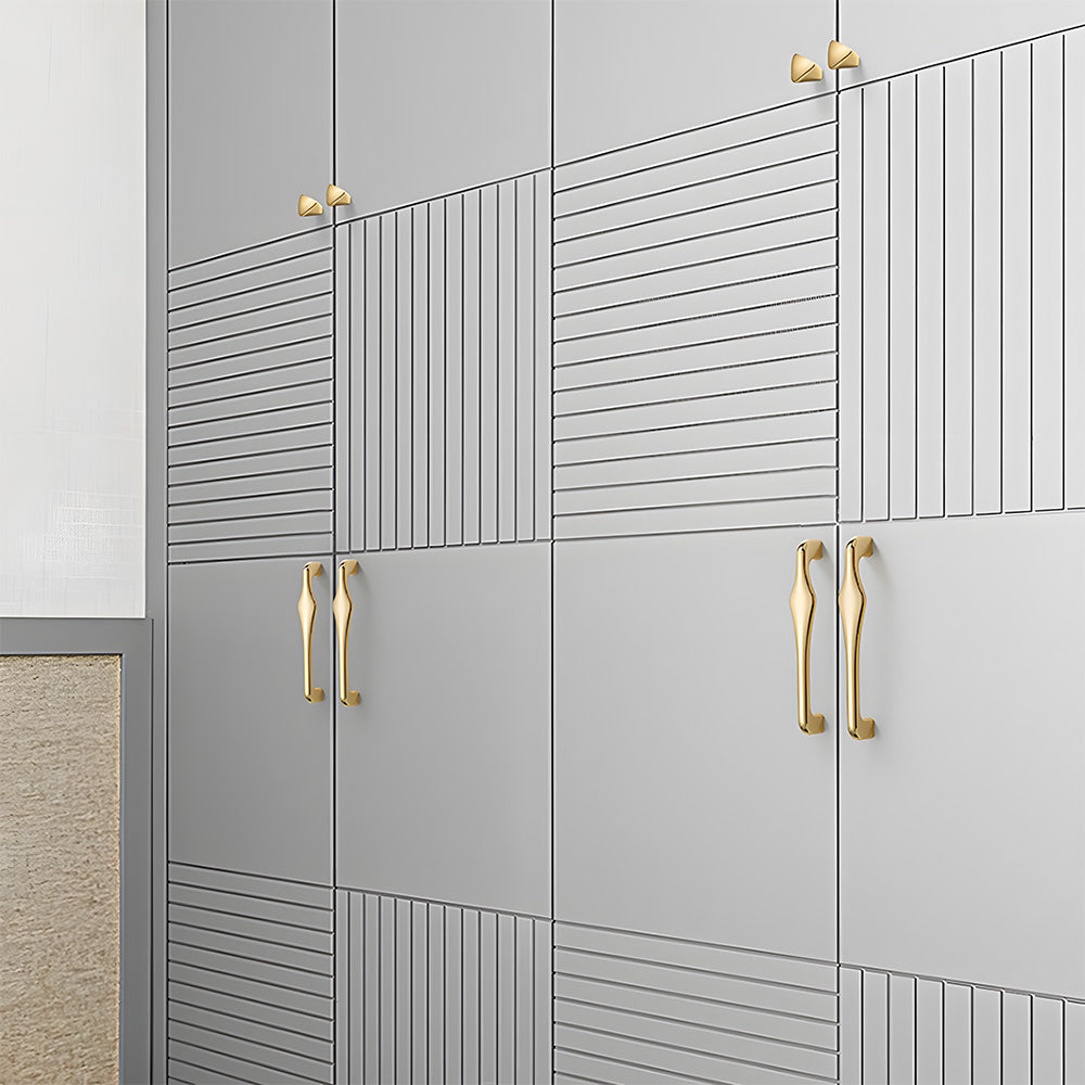Comforsyco European Style Zinc Alloy Cabinet Pulls and Knobs