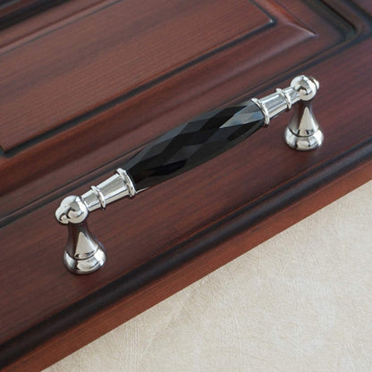 Comforsyco Faceted Crystal Drawer Pulls and Cabinet Knobs