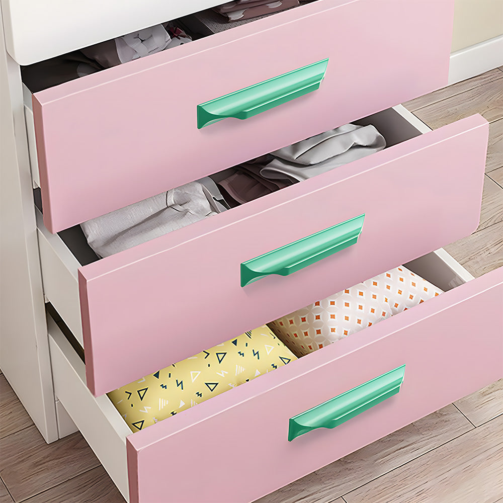 Comforsyco Faceted Trapezoidal Cabinet Pulls and Drawer Handles