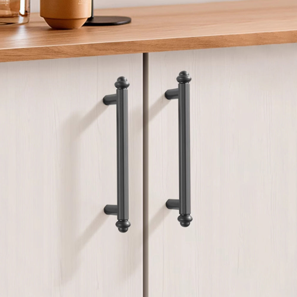 Comforsyco Faceted Zinc Alloy Cabinet Handles and Drawer Pulls