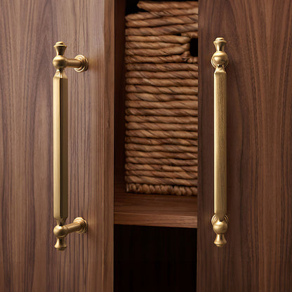 Comforsyco Faceted Zinc Alloy Cabinet Pulls and Matching Knobs