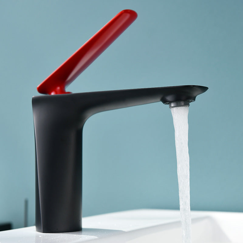 Florenza Modern High-Arc Single-Handle Vessel Sink Bathroom Sink Faucet