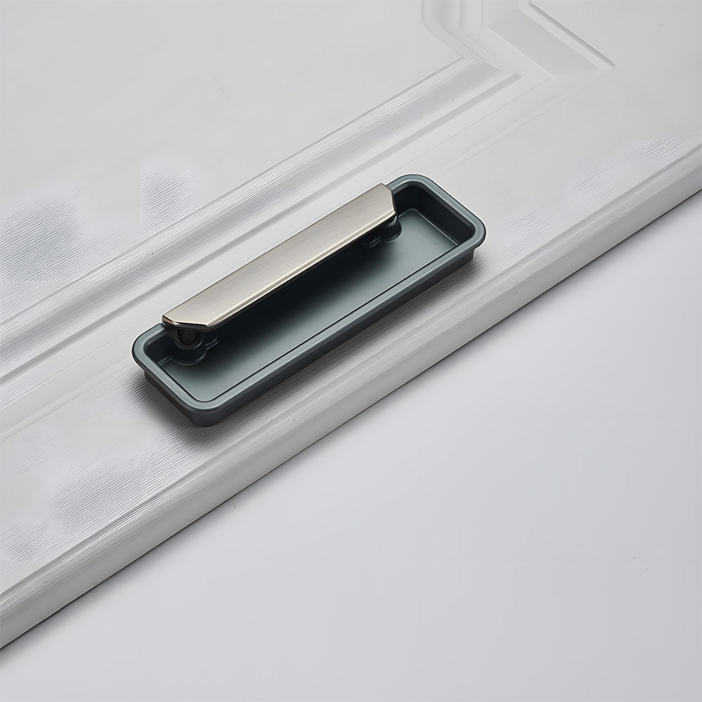 Comforsyco Flush Mount Recessed Cabinet Handles for Sliding Doors
