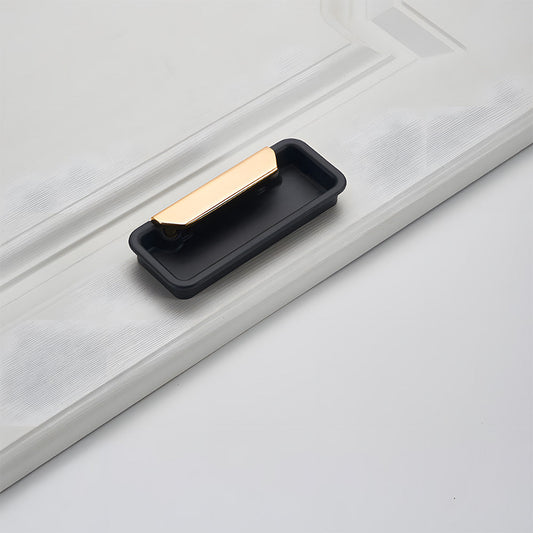 Comforsyco Flush Mount Recessed Cabinet Handles for Sliding Doors