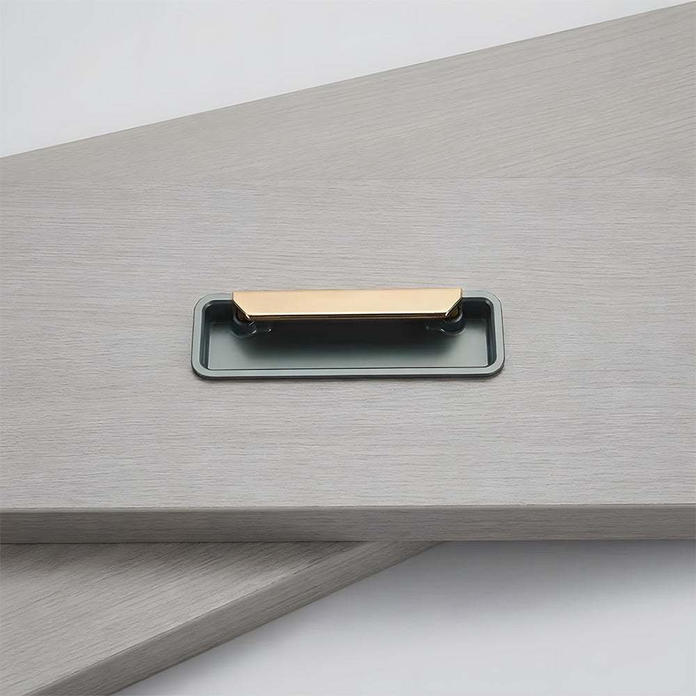 Comforsyco Flush Mount Recessed Cabinet Handles for Sliding Doors