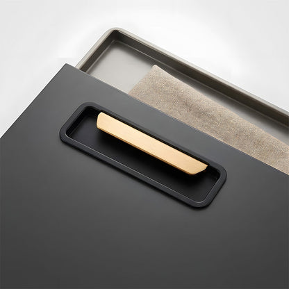 Comforsyco Flush Mount Recessed Cabinet Handles for Sliding Doors