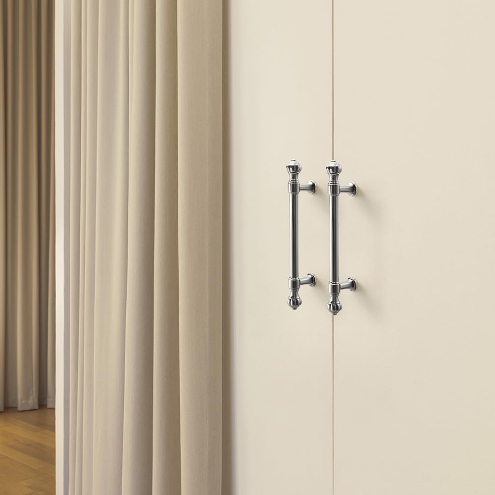 Comforsyco Fluted Pumpkin Cabinet Pulls and Knobs for Wardrobes