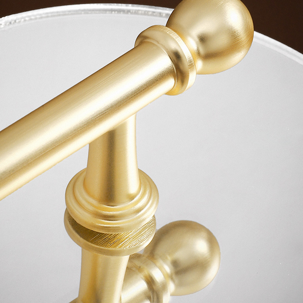 Comforsyco French Gold Ball-End Cabinet Pulls and Knobs for Kitchens