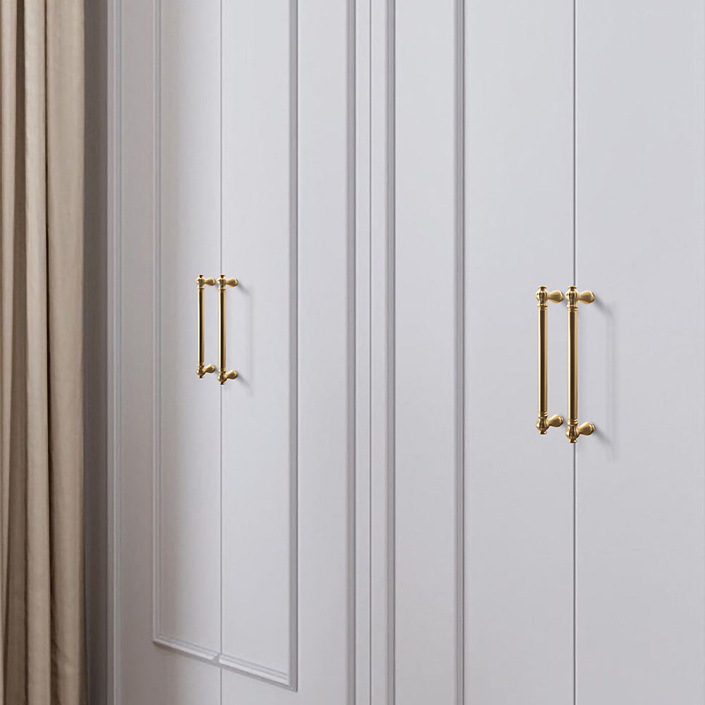 Comforsyco French-Style Fluted Cabinet Pulls and Knobs