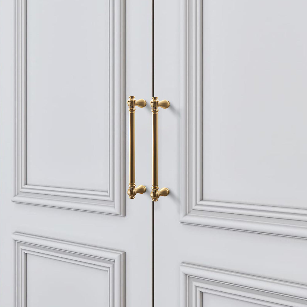 Comforsyco French-Style Fluted Cabinet Pulls and Knobs