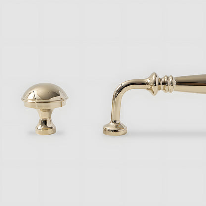 Comforsyco French Style Solid Brass Cabinet Pulls and Knobs