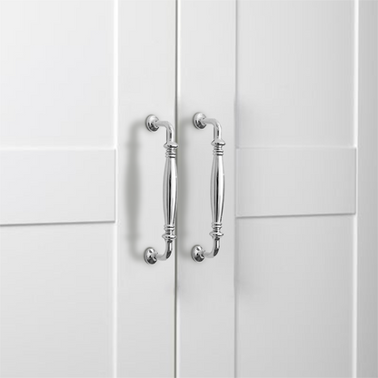 Comforsyco French Style Solid Brass Cabinet Pulls and Knobs