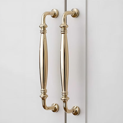 Comforsyco French Style Solid Brass Cabinet Pulls and Knobs