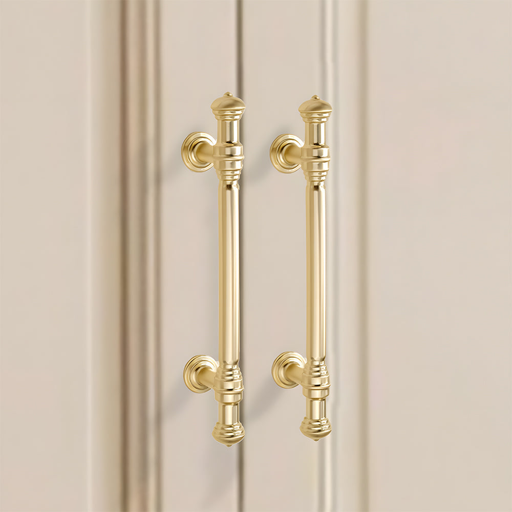 Comforsyco French Style Zinc Alloy Cabinet Pulls and Knobs