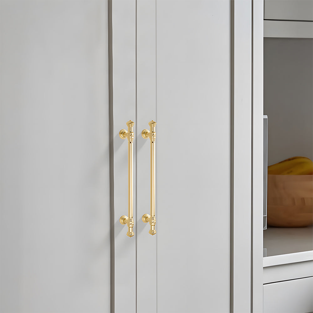 Comforsyco French Style Zinc Alloy Cabinet Pulls and Knobs