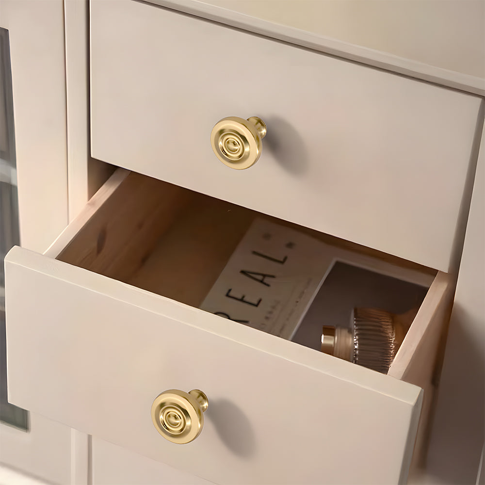 Comforsyco French Style Zinc Alloy Cabinet Pulls and Knobs