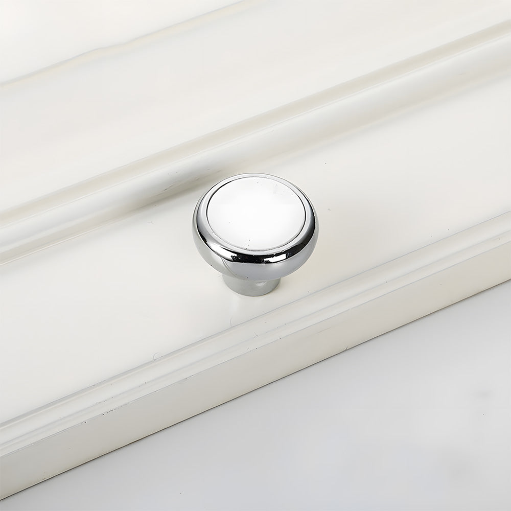 Comforsyco Frosted Bow Cabinet Pulls and Matching Knobs