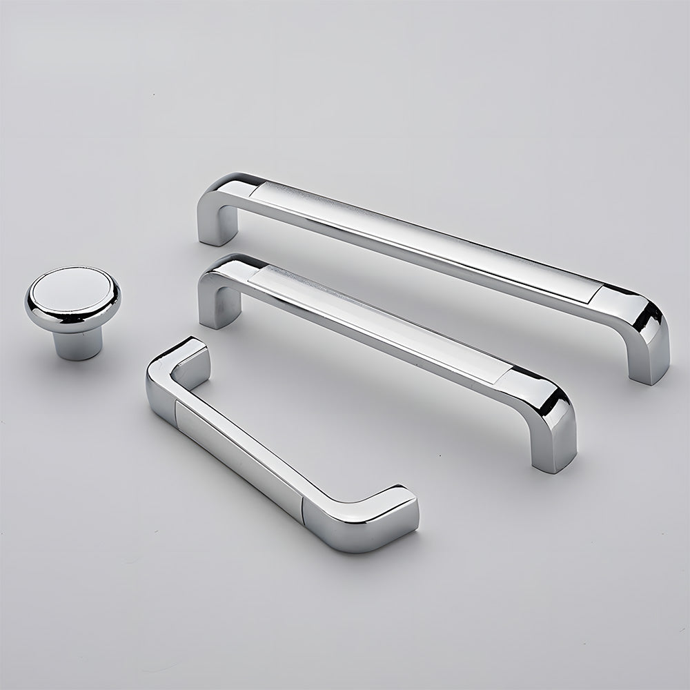 Comforsyco Frosted Bow Cabinet Pulls and Matching Knobs