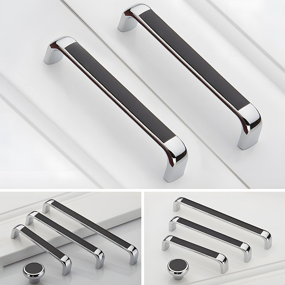 Comforsyco Frosted Bow Cabinet Pulls and Matching Knobs