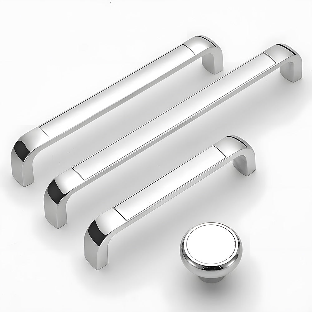Comforsyco Frosted Bow Cabinet Pulls and Matching Knobs