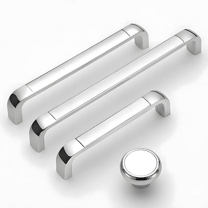 Comforsyco Frosted Bow Cabinet Pulls and Matching Knobs