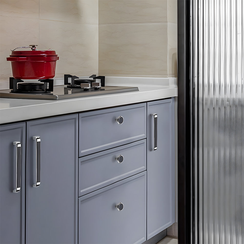 Comforsyco Frosted Bow Cabinet Pulls and Matching Knobs