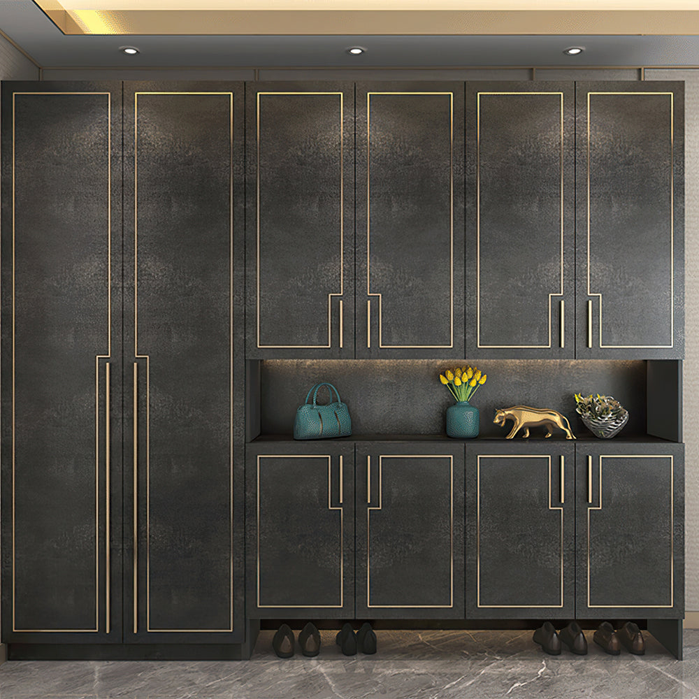 Comforsyco Gold Aluminum Edge Cabinet Handles and Drawer Pulls