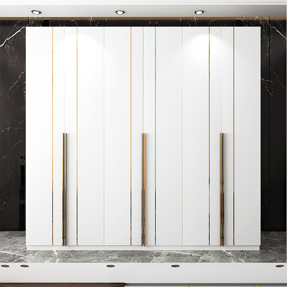 Comforsyco Gold Aluminum Edge Cabinet Handles and Drawer Pulls