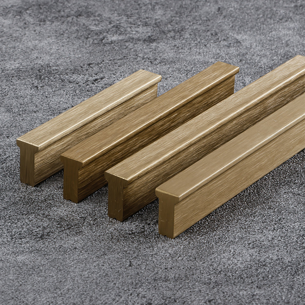 Comforsyco Gold Aluminum Edge Cabinet Handles and Drawer Pulls