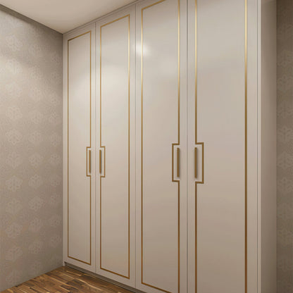 Comforsyco Gold Aluminum Edge Cabinet Handles and Drawer Pulls