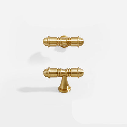 Comforsyco Gold Antique Brass Cabinet Pulls and Knobs