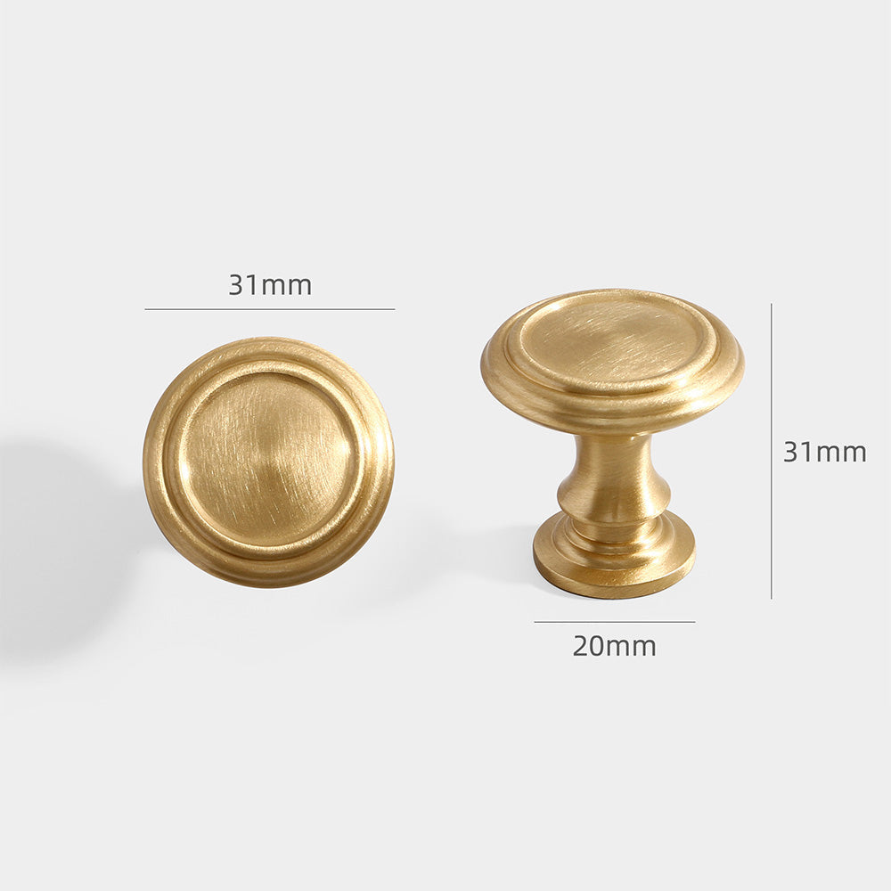 Comforsyco Gold Antique Brass Cabinet Pulls and Knobs