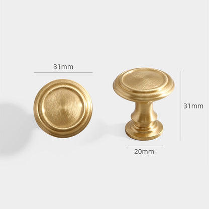 Comforsyco Gold Antique Brass Cabinet Pulls and Knobs
