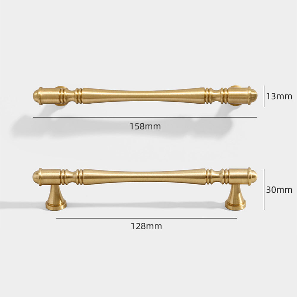 Comforsyco Gold Antique Brass Cabinet Pulls and Knobs