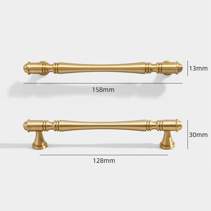 Comforsyco Gold Antique Brass Cabinet Pulls and Knobs