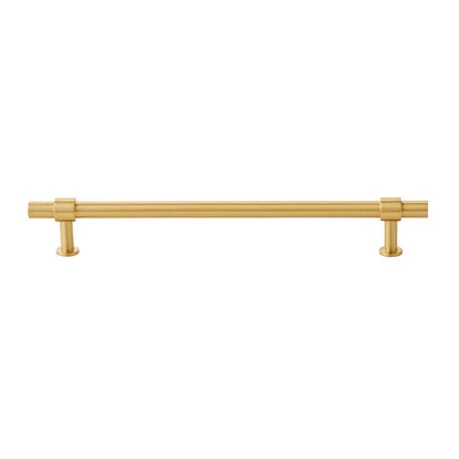 Comforsyco Gold Brass T-Bar Cabinet Handles and Matching Knobs